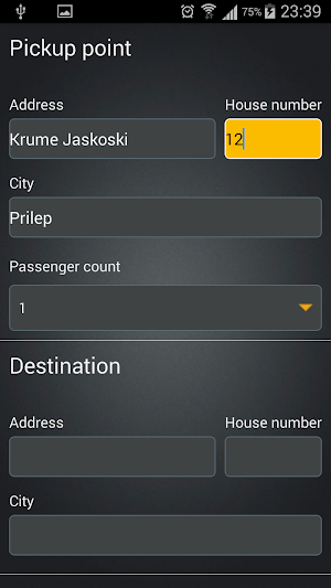 Taxi 5 Prilep Screenshot 3