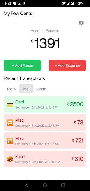 MyFewCents Screenshot 3