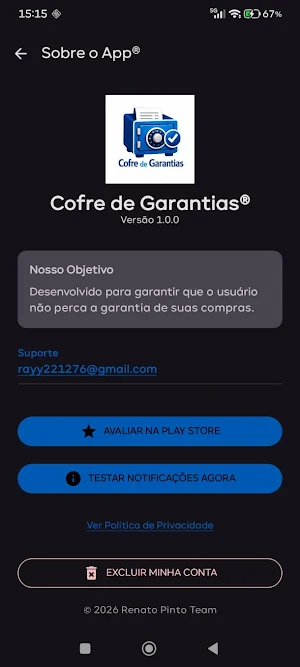 Cofre De Garantias® Screenshot 0