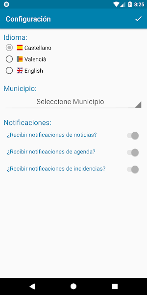 MunicipApp Screenshot 1
