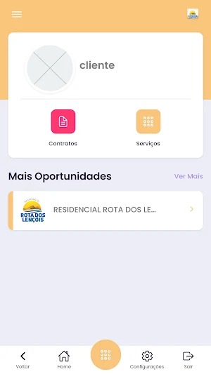 ROTA DOS LENÇOIS - CLIENTE Screenshot 1