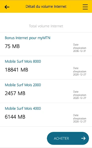 MyMTN Cameroon Screenshot 3