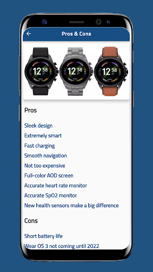Fossil Gen 6 Smart Watch Guide Screenshot 3