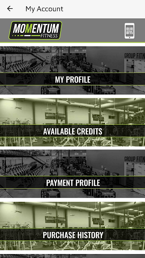 Momentum Fitness Tally Screenshot 2