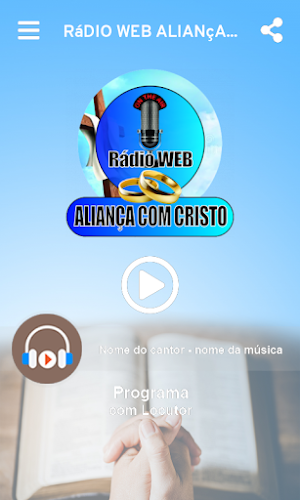 Rádio Web Aliança com Cristo Screenshot 1