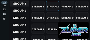 ZUPER IP TV Screenshot 0