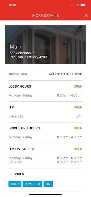 Paducah Bank Business Screenshot 2