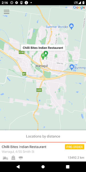 Chilli Bites Indian Restaurant Screenshot 1