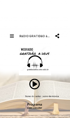 Rádio Gratidão à Deus Screenshot 1
