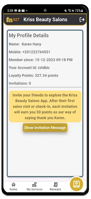 Kriss Beauty Salons Screenshot 3