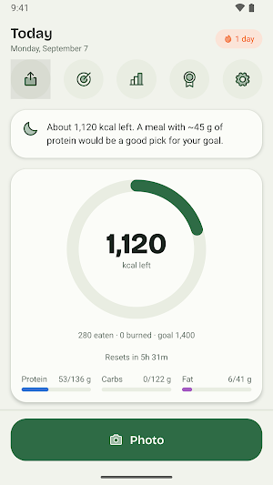 Kalo.Quest: AI Calorie Counter Screenshot 0