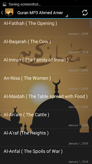 Quran MP3 Ahmed Muhammad Amer Screenshot 1