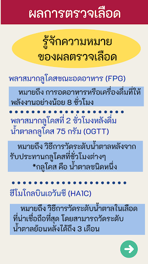 คู่มือเบาหวาน (เบาหวานเบาใจ) Screenshot 2