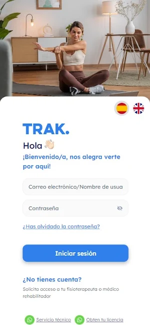 TRAK Fisioterapia Screenshot 0