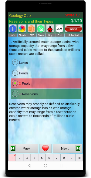 Geology Quiz Screenshot 3