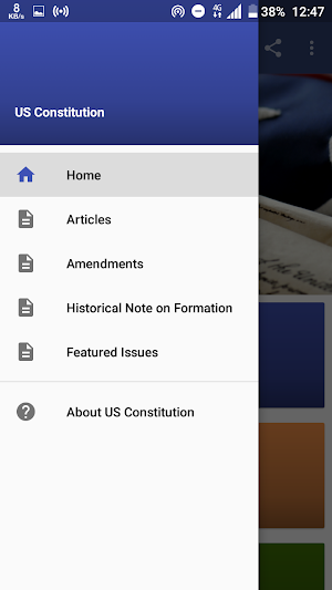 U.S. Constitution Screenshot 1