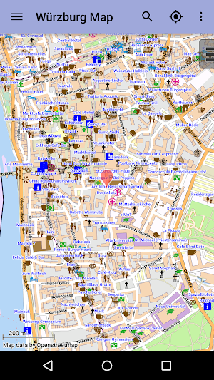 Würzburg Offline City Map Screenshot 3