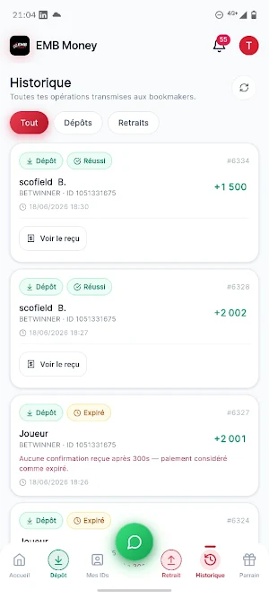 EMB Money Screenshot 2