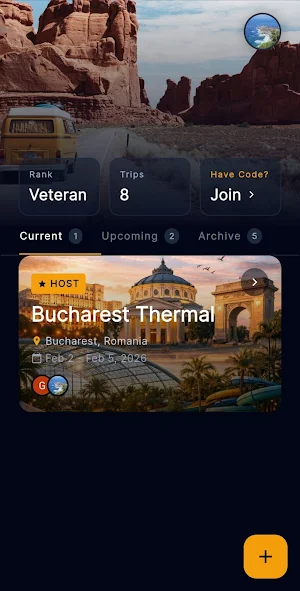 Boys Trip - planner app Screenshot 0