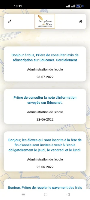 La Plume D'or Screenshot 3
