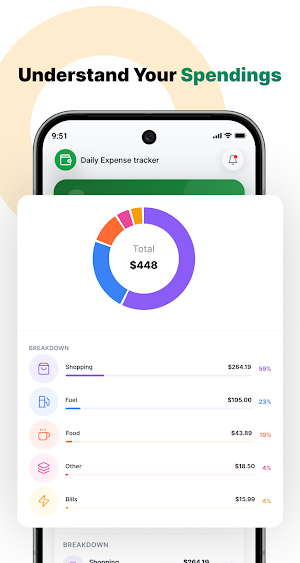 Daily Expense Budget Tracker Screenshot 3