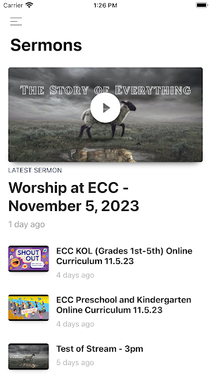 The Grove Covenant Church Screenshot 1