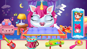 Baby Unicorn - Anime Pet Games Screenshot 3