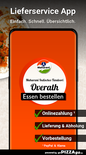Maharani Indisches Tandoori Screenshot 0