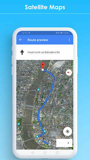 GPS Navigation Maps GPS Location Route finder app Screenshot 1