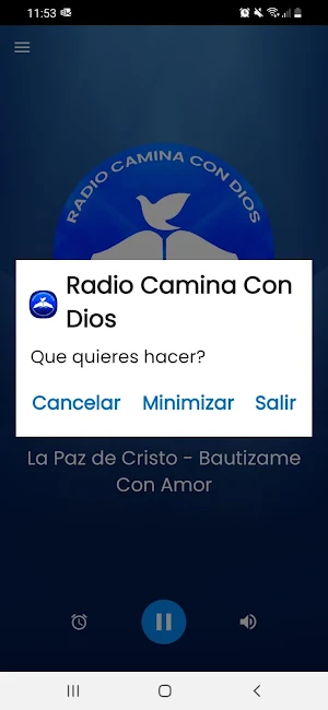 Radio Camina Con Dios Screenshot 3