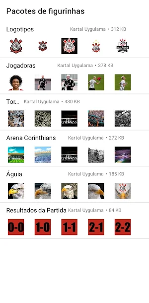 Figurinhas Corinthians Sticker Screenshot 0