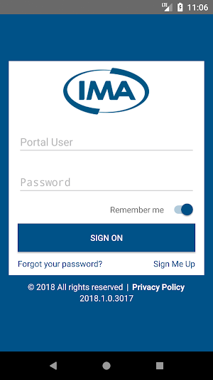 IMA Financial Group Portal Screenshot 0