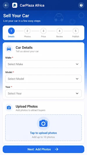 Carplaza - Buy & Sell Cars Screenshot 2