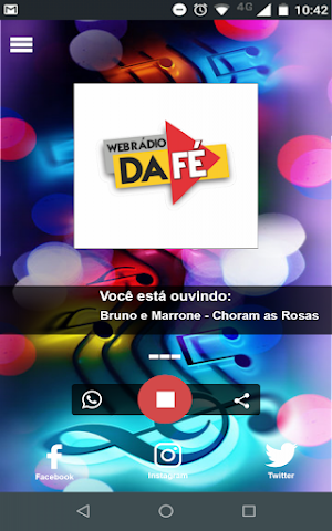 Web Rádio da Fé Screenshot 1