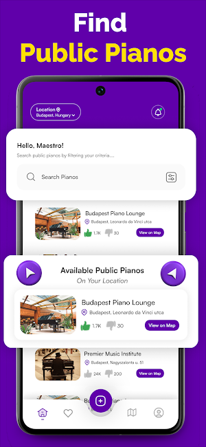 PianoSpot - Find Public Pianos Screenshot 0