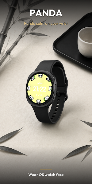 Kawaii Panda – Cute Watch Face Screenshot 0