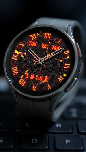 Analog Lava FY02 Watch face Screenshot 1