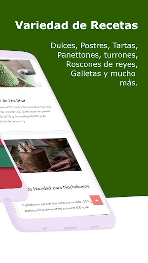 Repostería Navideña - Recetas Screenshot 1