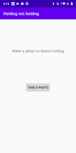 Is it hotdog? Screenshot 1