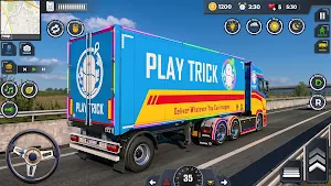 US Truck Driving Simulator 3D Screenshot 1