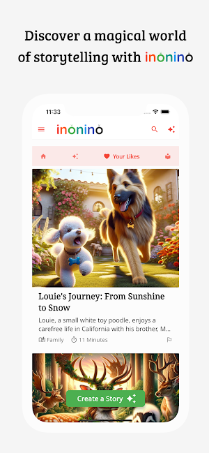 inonino - magical storytelling Screenshot 0