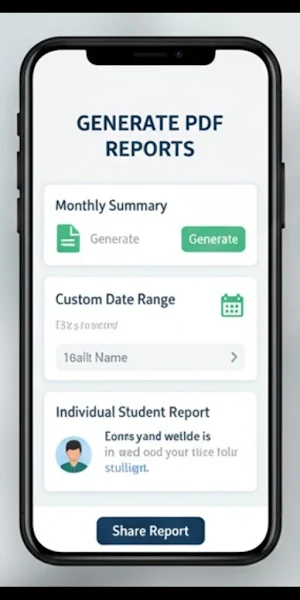 Daily Attendance Register App Screenshot 2