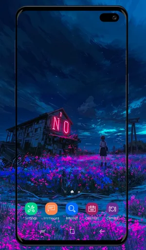 Purple Aesthetic Wallpaper Screenshot 1