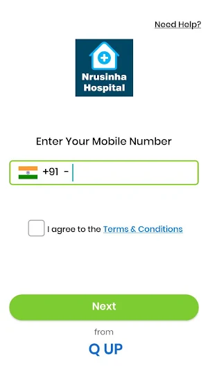 Nrusinha Hospital APP Screenshot 0