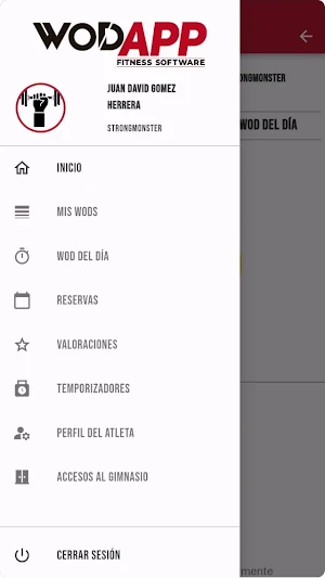 WodApp Beta Screenshot 2