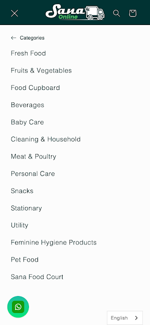 Sana Cash & Carry Screenshot 0