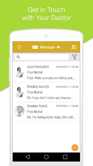 iCancerHealth: Medocity Patien Screenshot 1