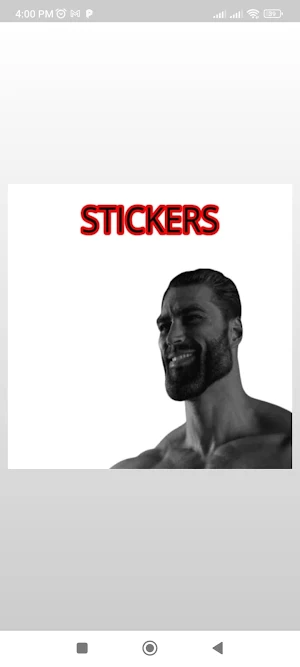 Stickers Gigachad Screenshot 0