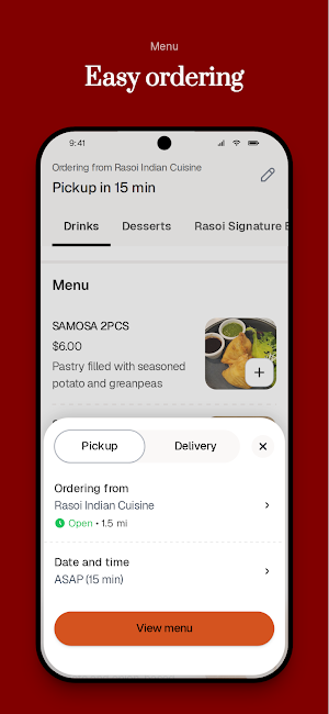 Rasoi Indian Cuisine To Go Screenshot 2