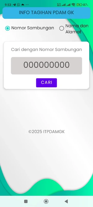sipPDAM Screenshot 3